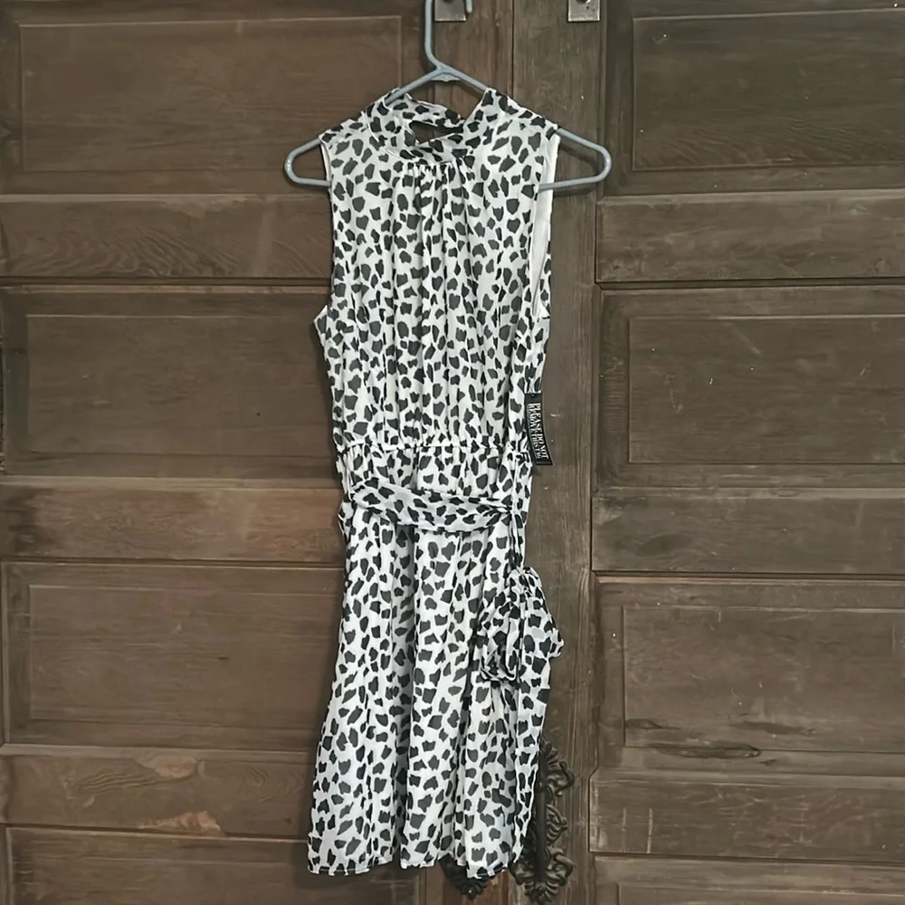 Sweet Pea‎ For NY&C By Stacy Frati  Size M New Leopard Print